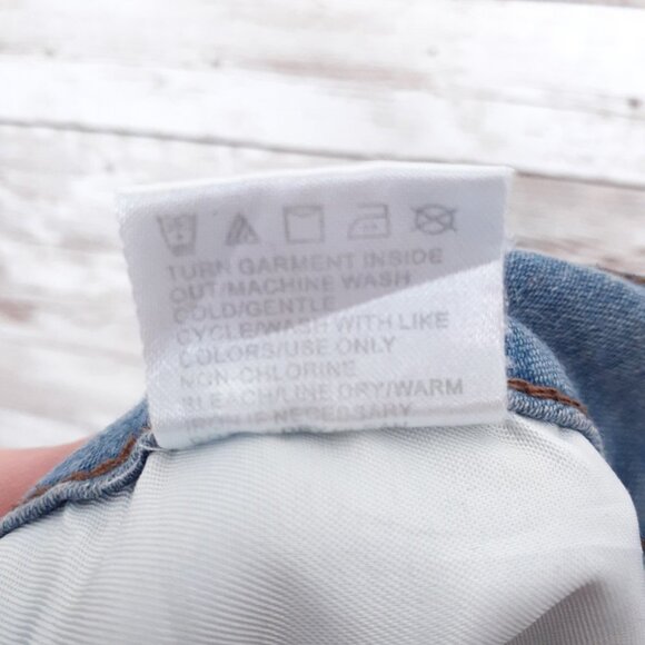 Alibi Denim Womens Jeans Sz 14 Boot Cut Blue 436 - Picture 5 of 5